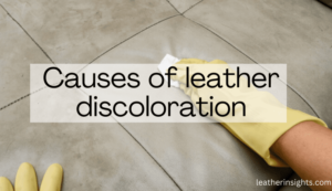 leather discoloration