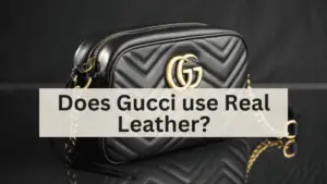 Does Gucci use real leather?