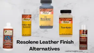 Resolene alternative for leather 