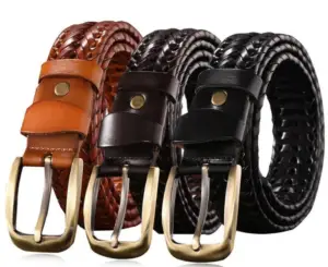 Braided Leather Belt: A Stylish and Versatile Accessory
